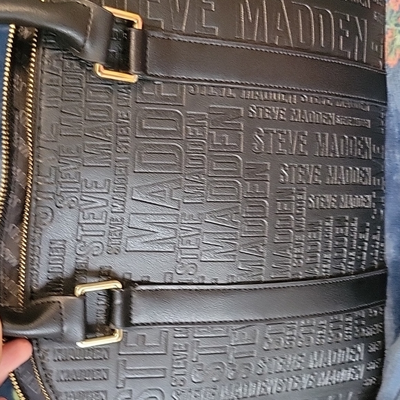 Steve Madden BLK Floral Brelli DR124790 Cross body-Handbag NWT! - Picture 7 of 16